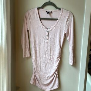 Isabella Oliver Harley light pink top